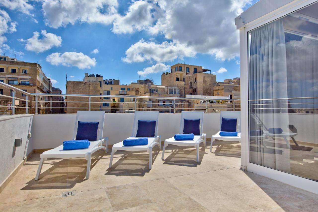 Valletta Luxury 4-Bedroom Duplex With Stunning Sea Views Private Terrace And Jacuzzi المظهر الخارجي الصورة